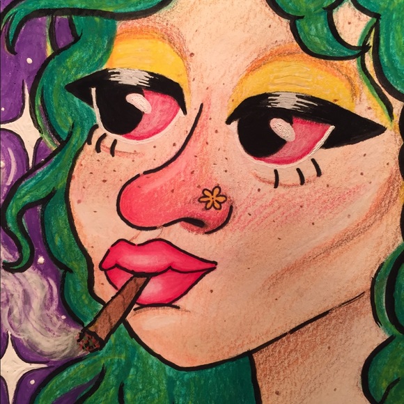 Esmeralda painting - Picture 3 of 6